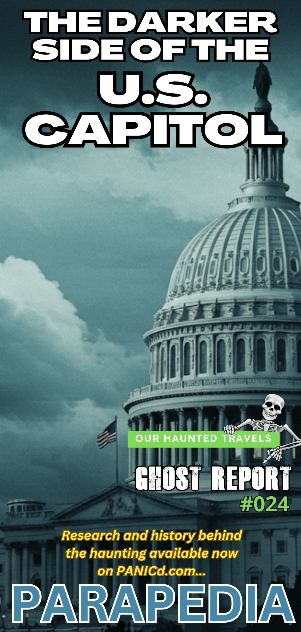 A ghost report about some of the paranormal activity that takes place at the U.S. Capital Building.